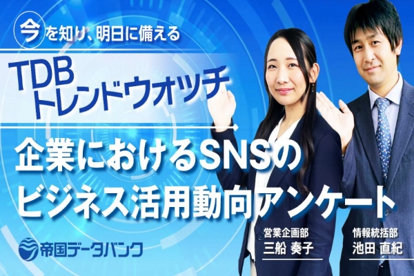 動画で解説『企業におけるSNSのビジネス活用動向アンケート』